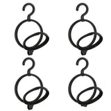 4 pcs Portable Wig Display Stand Wig Hanger Stand For Multiple Wigs Drying Stand Hanging Wig Stand Plastic Wig Dryer Stand