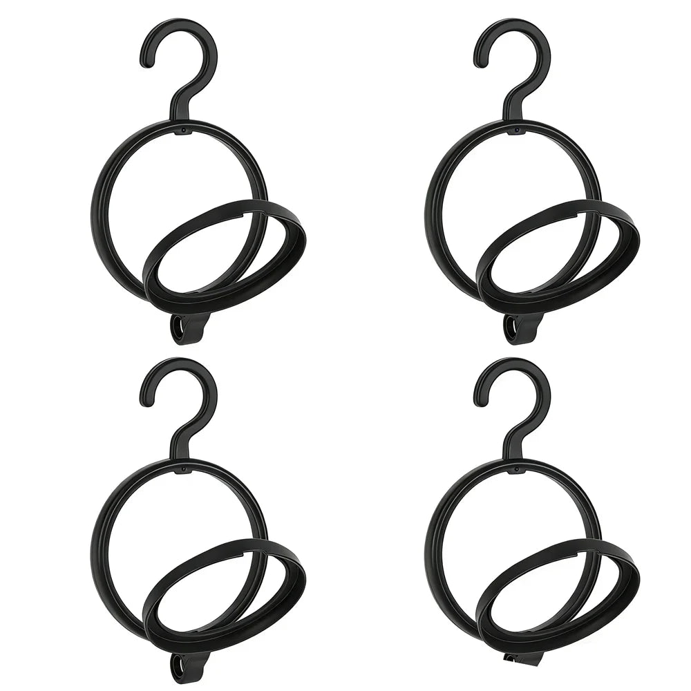 4 pcs Portable Wig Display Stand Wig Hanger Stand For Multiple Wigs Drying Stand Hanging Wig Stand Plastic Wig Dryer Stand
