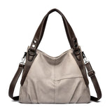 Genuine Soft Leather Handbags for Women Vintage Shoulder Tote Bag Luxury Designer Ladies Large Capacity Purse Bags Sac A Main