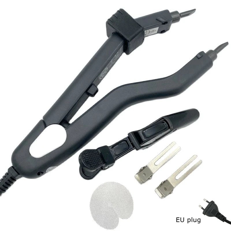 Heat Hair Connector Hair Extension Iron High Temperature Controllable Heat Iron with Gift - Perfect for Your Hair!"