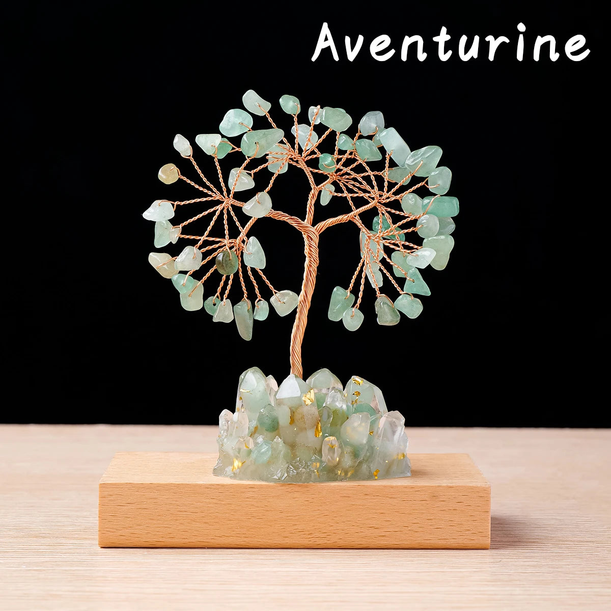 1PC Drip Cluster Base Natural Crystal Tree Handmade Tree of Life Reiki Rock Mineral Specimen Christmas Halloween Gifts