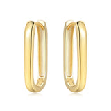 925 sterling silver 18K gold-plated cherry blossom butterfly hoop earrings for women