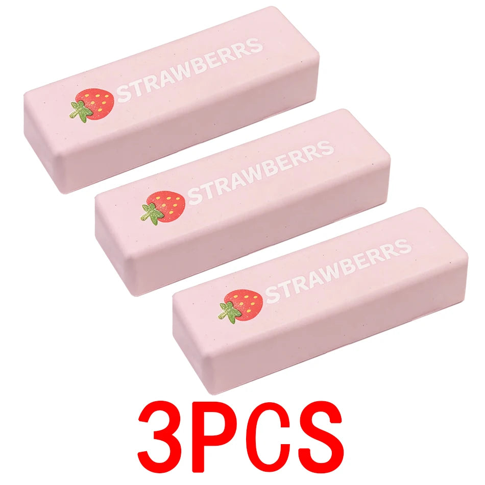 2026 New Soft Butter Squishy Toy, 1-5 PCS Cute Strawberry Butter Bar Stress Relief Toy, Stretchy & Squishy Safe TPR Material