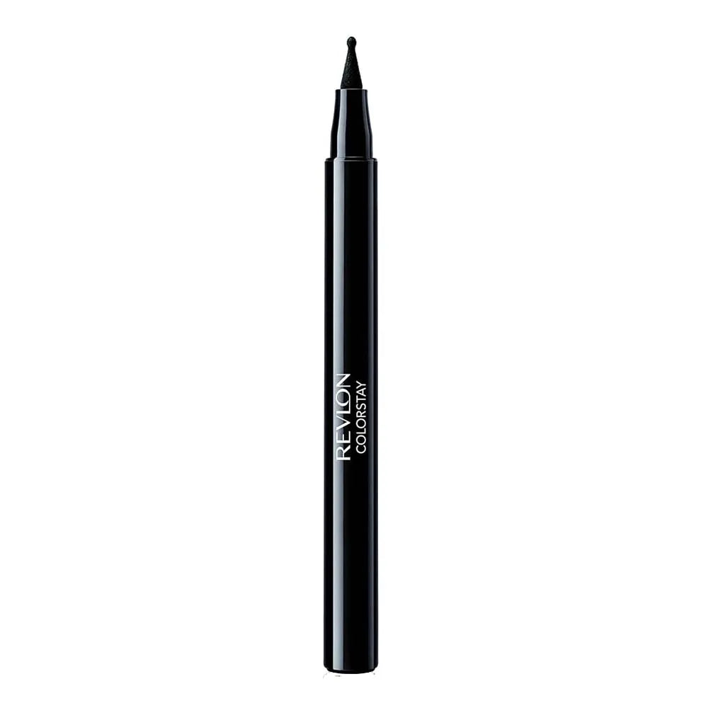 Revlon ColorStay Liquid Eye Pen Ball Point 001 Blackest Black eyeliner, black pen applicator tube