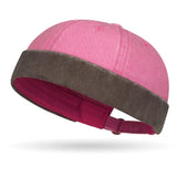 Women's HSF Marketplace hip hop beanie street hat, brimless baggy skullcap with cuff and docker style