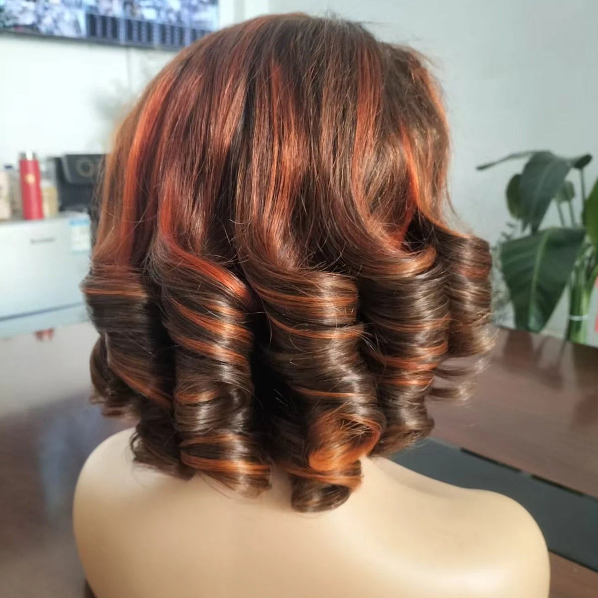 12A Double Drawn Human Hair Bouncy Wave 13x4 Lace Front Wigs 250 Density Vietnamese Hair Wear and Go Glueless Curly Wig