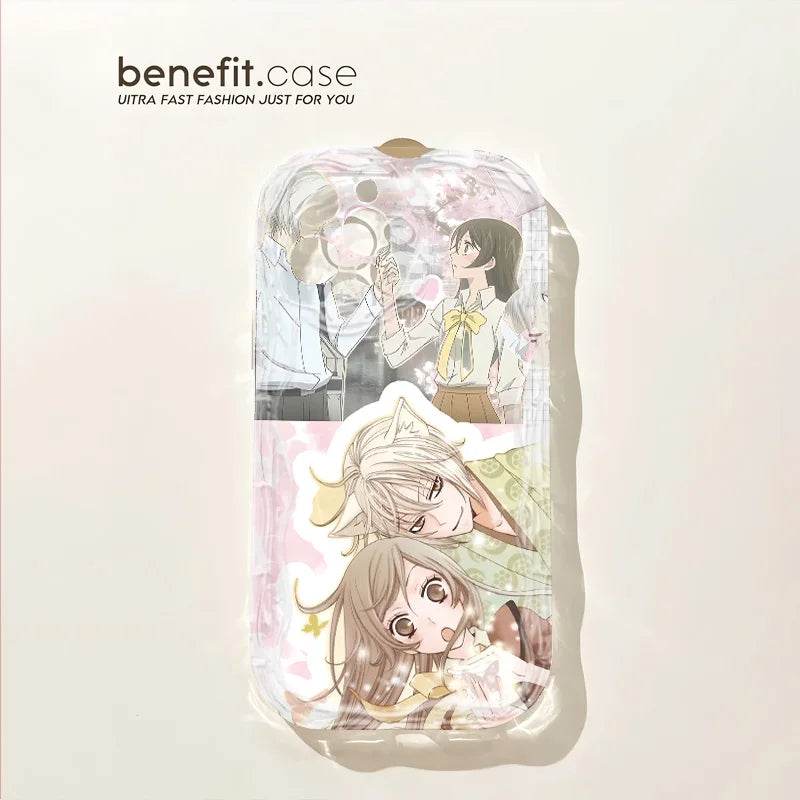 Kamisama Kiss anime phone case for iPhone 17e to 11 Pro Max, featuring colorful character artwork