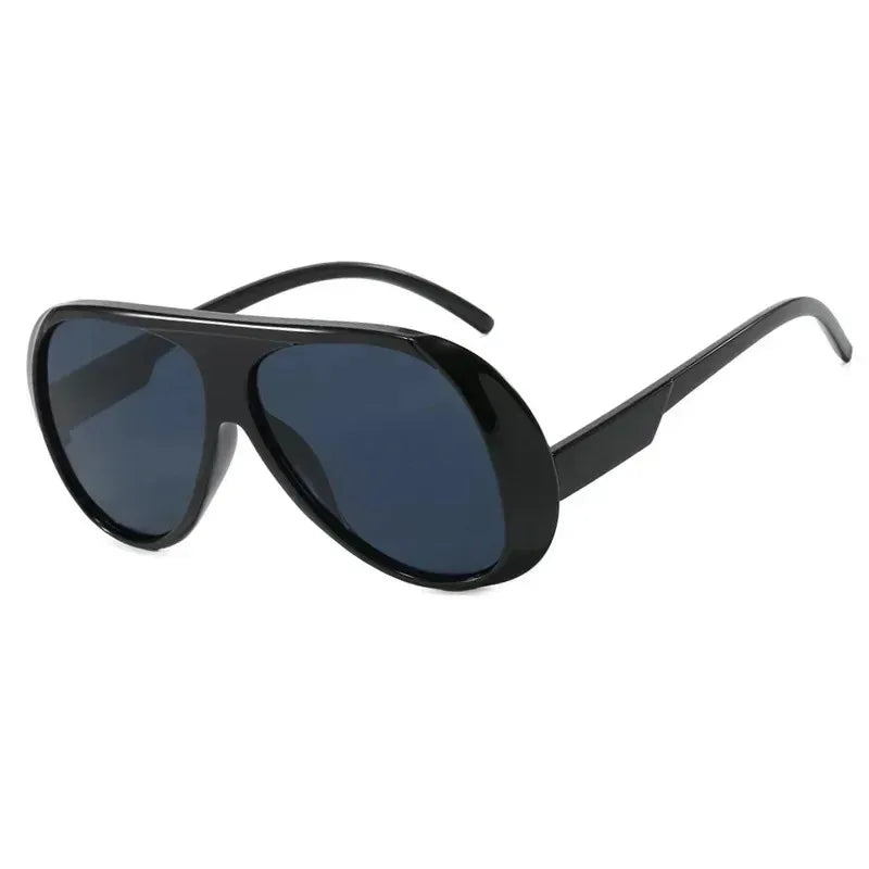 Vintage flat top pilot sunglasses for women, luxury UV400 eyewear by HSF Marketplace