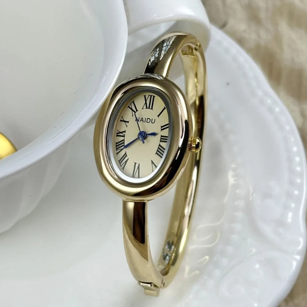 Famous Brand Bracelet Watch Stainless Steel Strap Gold Watch Fashion Small Dial Ladies Girl Gift Wristwatches Relojes Para Mujer