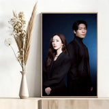 Korean drama S-Siren Kiss poster, K-culture wall decor print featuring romantic artwork