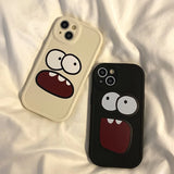 Chubby Girl silicone soft phone case for iPhone 11-18 with bucktooth design by HSF Marketplace