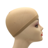2pcs/Bag Top Stocking Wig Cap Hair Net For Weave Hair Wig Nets Black Brown Stretch Mesh Wig Cap For Making Wigs