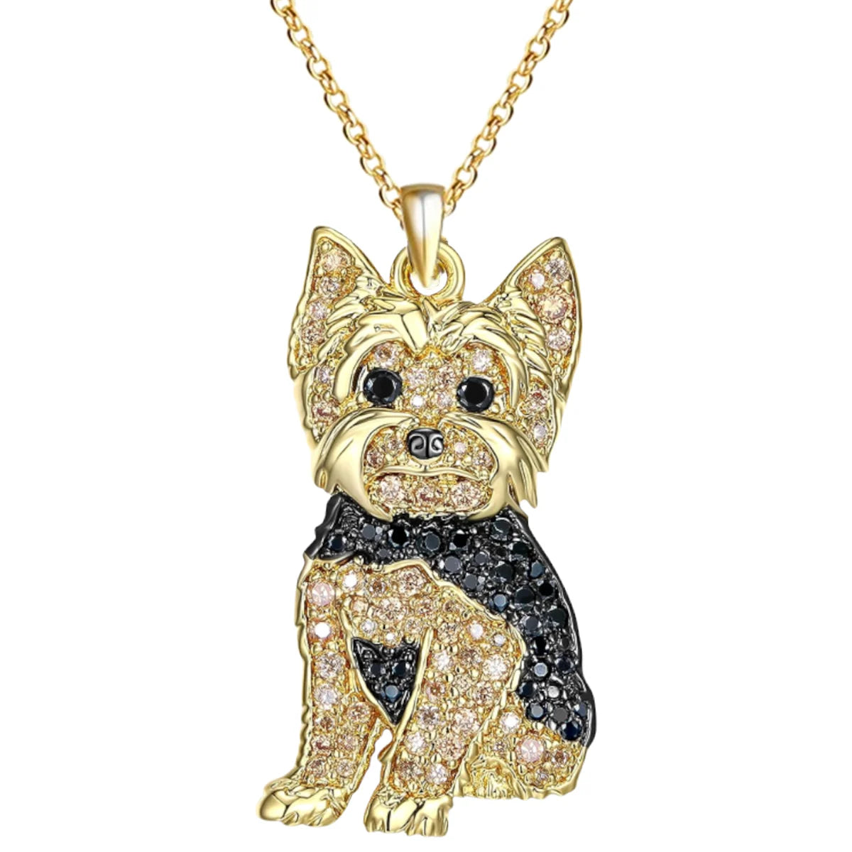 Cute beagle pendant necklace, elegant dog lover jewelry by HSF Marketplace