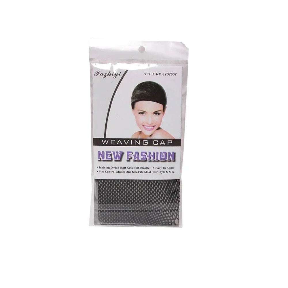 2026 1/2/5/8Pcs High-Quality Stretchable Elastic Hairnets Black Wig Making Cap Cool Cosplay Weaving Hair Net Stretch Hairnets