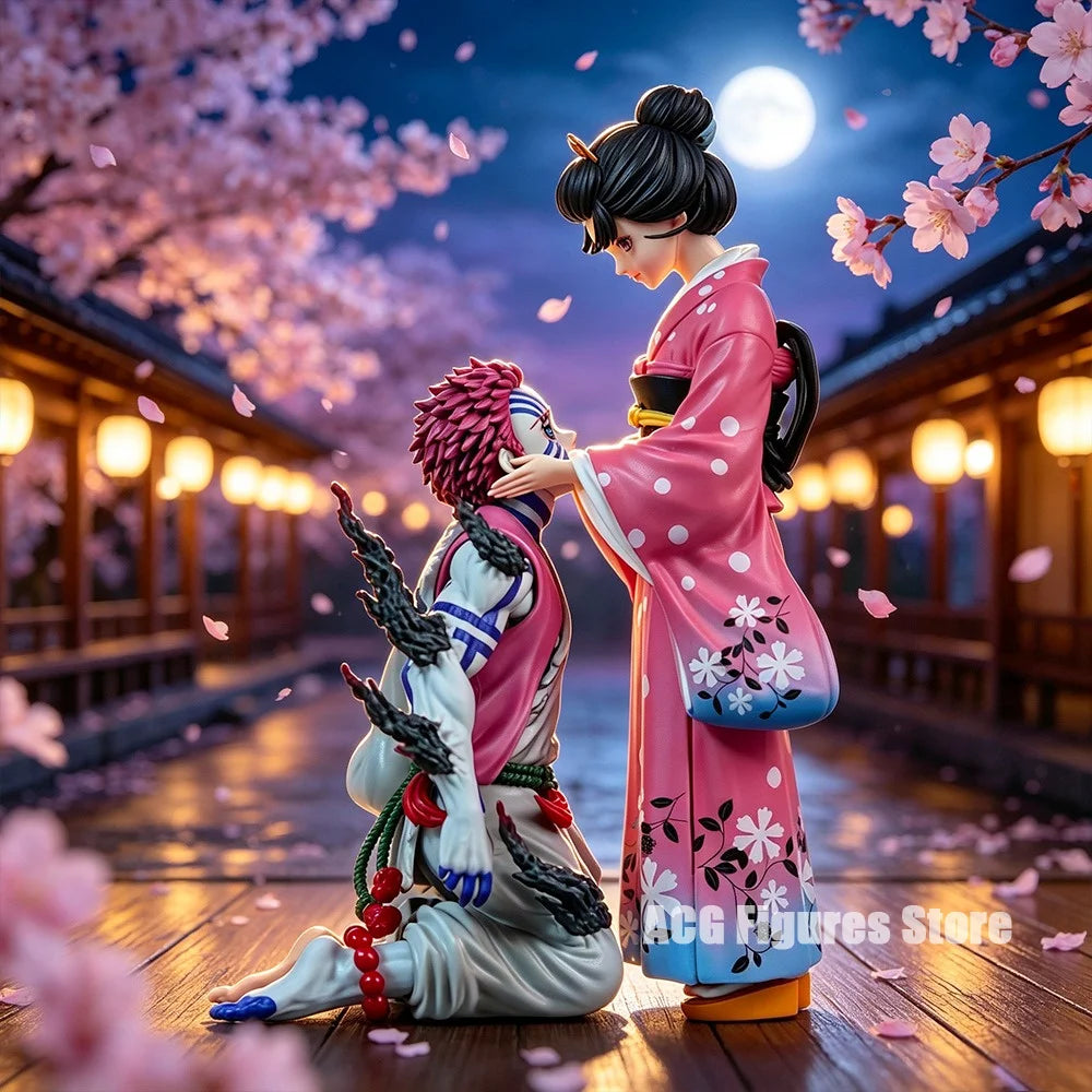 Kimetsu no Yaiba Akaza Koyuki PVC action figure statue, 9.06-inch collectible desktop ornament; HSF Marketplace