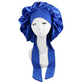Satin sleep cap for hair care by HSF Marketplace, soft stylish nightwear bonnet in a smooth satin finish