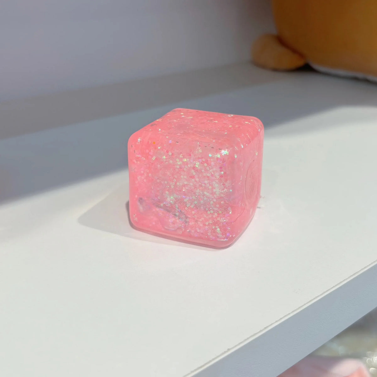 Ice cube shaped fidget toy by HSF Marketplace for stress relief and sensory play