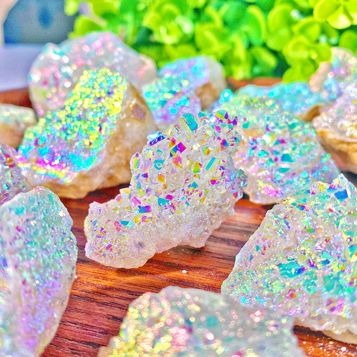 Natural white agate raw stone crystal for healing and home decor, HSF Marketplace