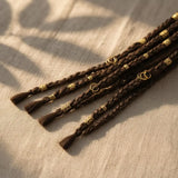 Open Design Hair Rings Braiding Hair Jewelry 80pcs Dreadlock Hair Beads Rings Set Hollow Carved Alloy Braided for Festivals