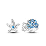 Orstarry S925 sterling silver 18k gold classic knot stud earrings, close-up jewelry image