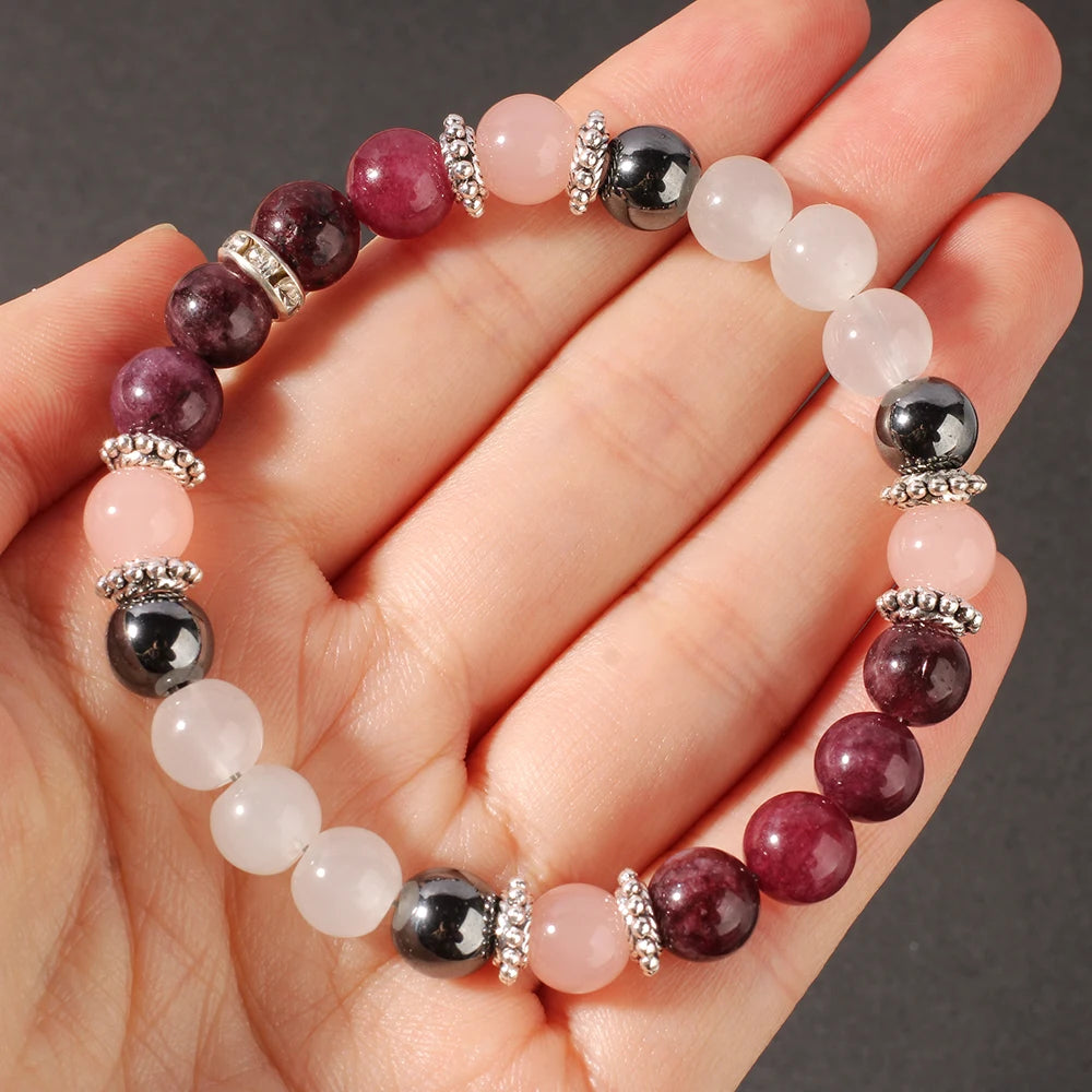 Classy Winter Accesorios Green Yellow Tigers Eye Green Aventurine Braclet for Husband Banquet Daily Natural Stone Bracelets
