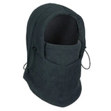 Women's HSF Marketplace thermal fleece balaclava hat with face and neck coverage for winter hiking and biking