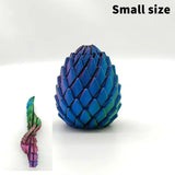Decompression Dragon Egg 3D Printed Fidget Toy Anti Stress Anxiety Relief Portable Device for Home Office Travel Use