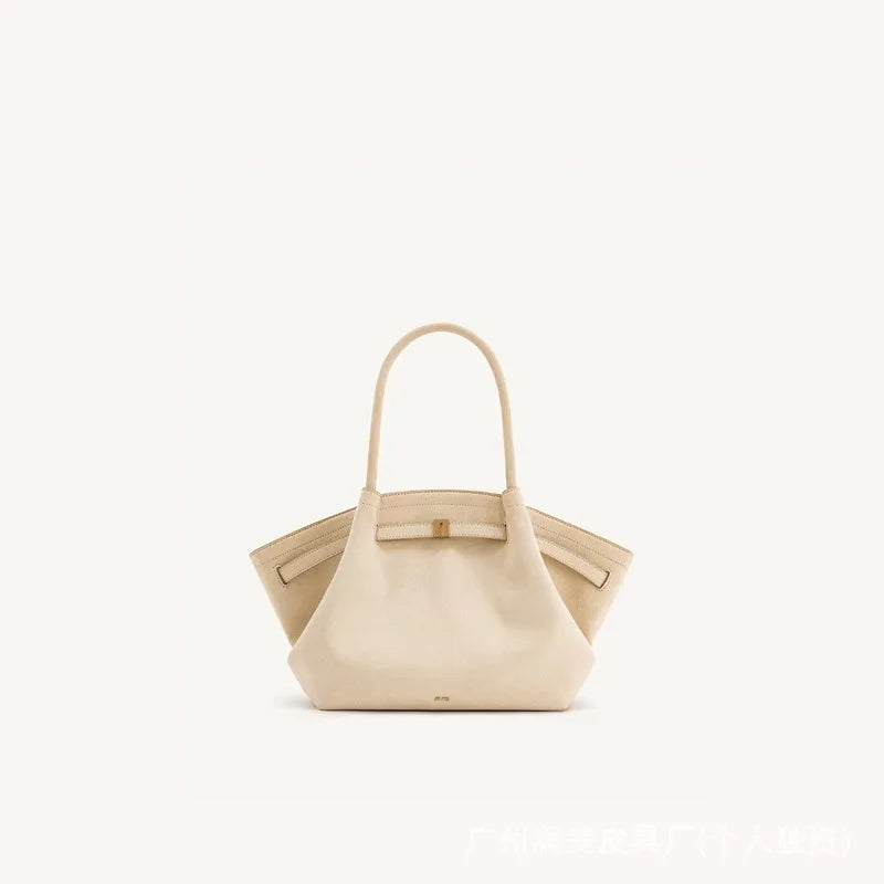 JW PEI Dumpling genuine leather crossbody bag for women, compact sculpted handbag with adjustable strap