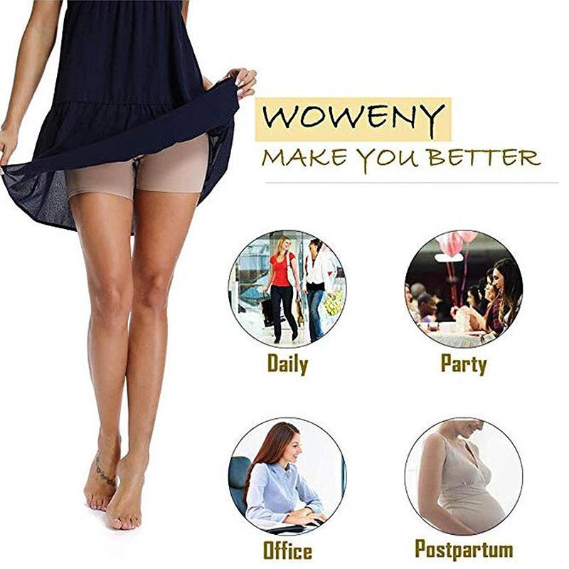 Women's high-waisted shaping boyshorts with tummy control and smooth sculpting design by HSF Marketplace