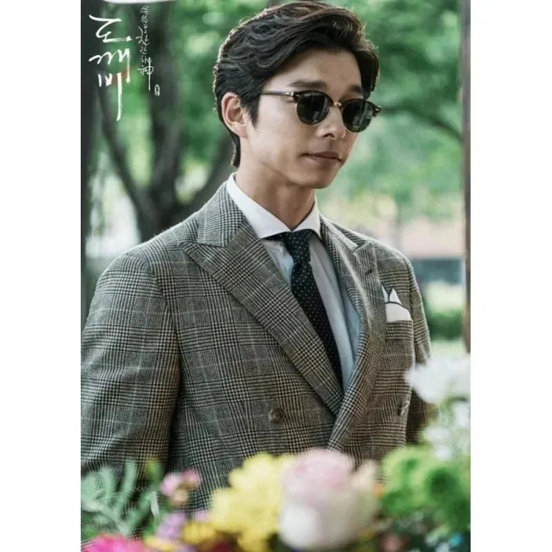 Korean drama Goblin canvas print for living room decor, featuring K-culture artwork