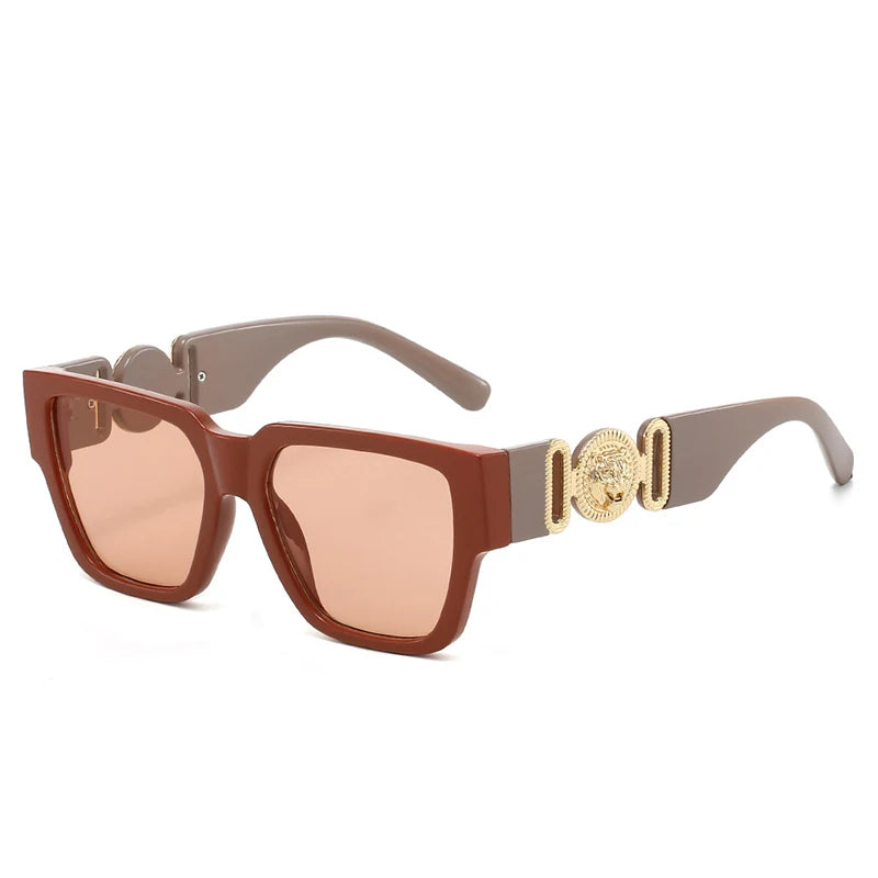 Luxury vintage square sunglasses for men and women by HSF Marketplace, 2026 style