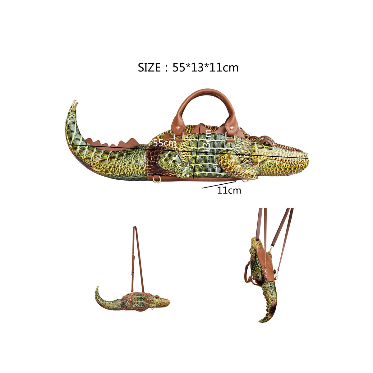 Luxury designer women's handbag by HSF Marketplace featuring a humorous-shaped PU leather purse with high-quality handmade craftsmanship.