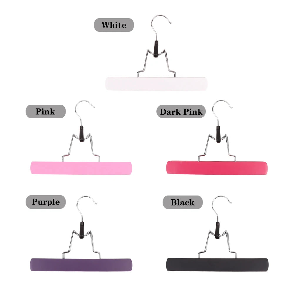 Plussign Wooden Double-Sided Hanger With Swivel Hook For Hairpieces Ponytail Bundles Holder Hanger For Wig Carrier Wig Holder