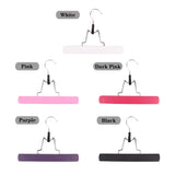 Plussign Wooden Double-Sided Hanger With Swivel Hook For Hairpieces Ponytail Bundles Holder Hanger For Wig Carrier Wig Holder