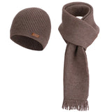 Women's warm woolen hat, scarf and gloves set by HSF Marketplace for winter wear