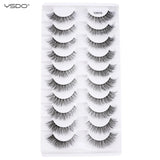 Natural half false eyelashes, 5 or 10 pairs, for effortless beauty by HSF Marketplace