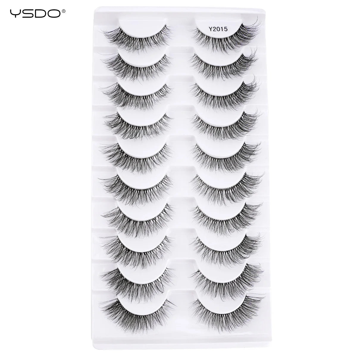 Natural half false eyelashes, 5 or 10 pairs, for effortless beauty by HSF Marketplace