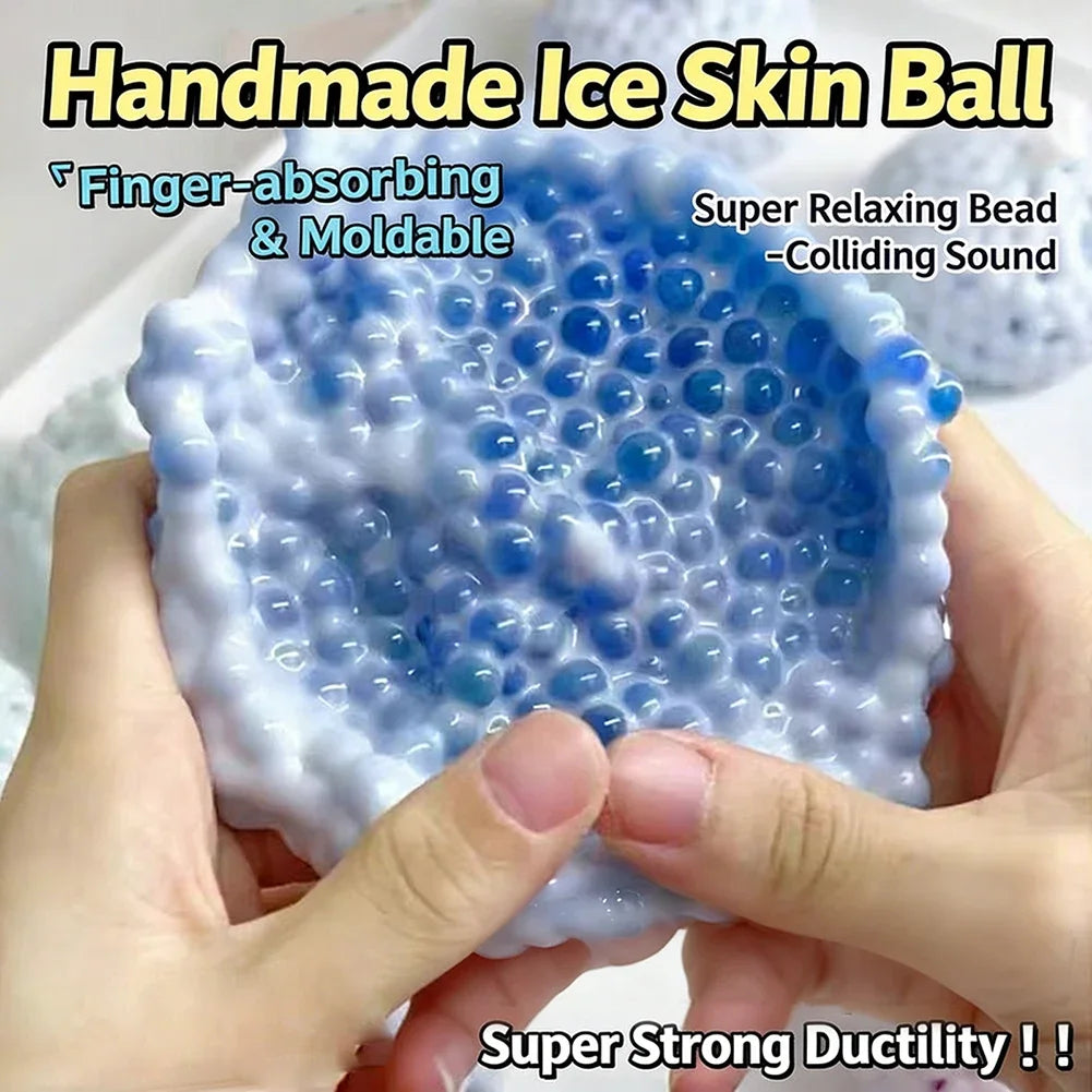 Squishy stress relief ball fidget toy by HSF Marketplace for adults and kids, sensory toy close-up