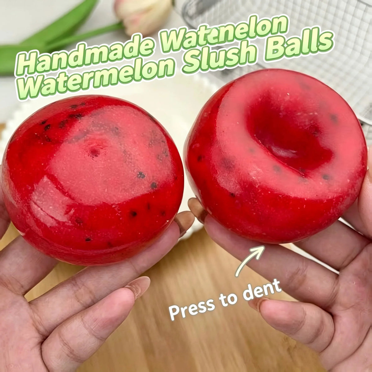 New!  Simulation Kiwi Fruit Slush Squishy Ball 1pcSoft TPR Fake Fruit Squeeze Toy Stress Relief Entertainment Fidget Toy