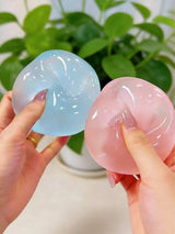 Moldable coconut oil stress relief ball by HSF Marketplace for sensory relaxation