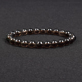 Genuine Natural Stone Bracelet Apatite Lapis Lazuli Agate Crystal Tiger Eye High Quality Gem Beads Bracelet Homme Jewelry Bangle