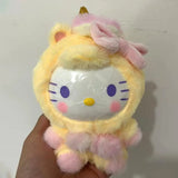 Sanrio Dream Unicorn Series vinyl plush blind box with Hello Kitty and Kuromi pendant bag ornaments