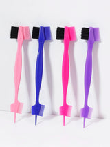 1/4pcs Edge Control Brush Comb, Used for Combing and Cutting Hair on the Edges and Back of Women, Special for Real Hair Wigs