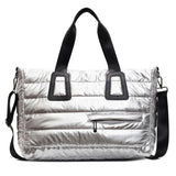 Women's cotton tote bag for autumn and winter, versatile handbag with roomy design by HSF Marketplace