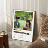 Twinkling Watermelon Korean TV show poster for home decor, K-culture merch by HSF Marketplace