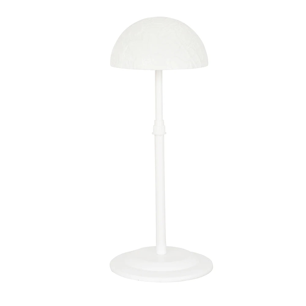 1PC Wig Stand Adjustable Height Portable Wig Holder Stands Non-Slip Wig Head Holders Sturdy Plastic Wig Head Stand