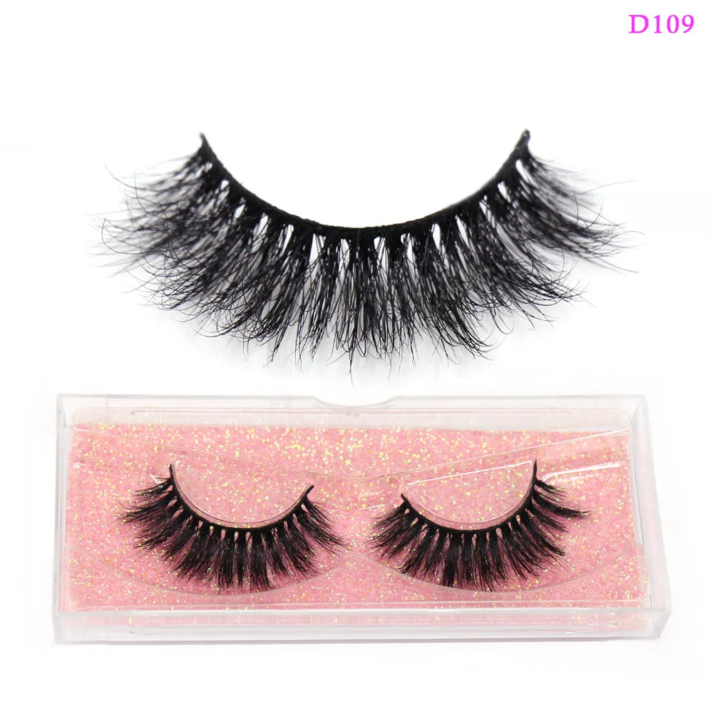 3D mink false eyelashes for daily wear, soft reusable eyelash extensions by HSF Marketplace