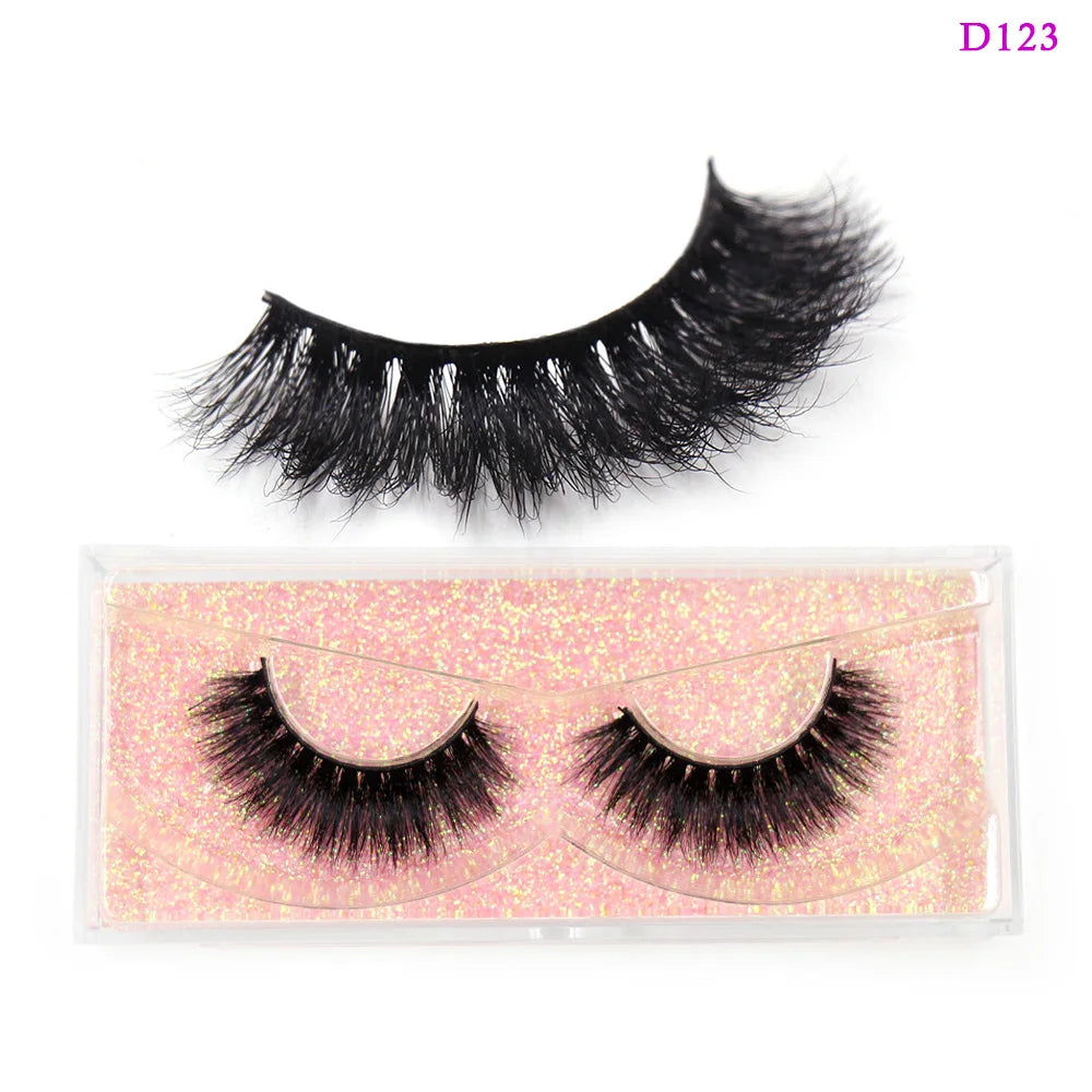 3D mink false eyelashes by HSF Marketplace, soft reusable extensions for a natural look