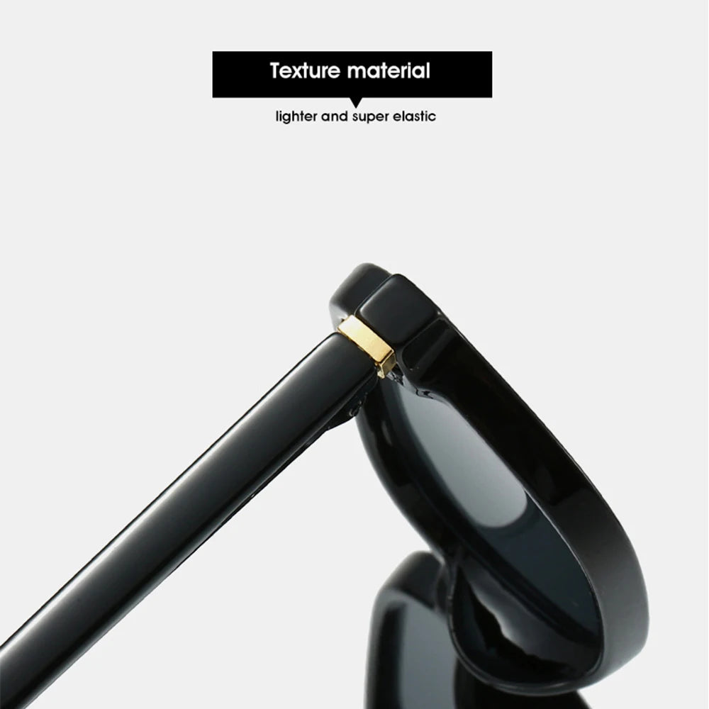 Klassnum vintage sunglasses by HSF Marketplace featuring trendy rectangle design, UV400 protection, small square shape for men and women
