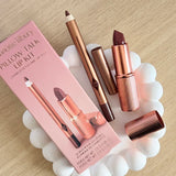 Charlotte Smooth lip liner and lipstick with liquid foundation makeup set by HSF Marketplace